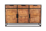 Sidney Sideboard aus Mangoholz, Metall