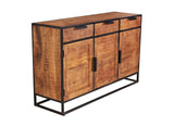 Sidney Sideboard aus Mangoholz, Metall