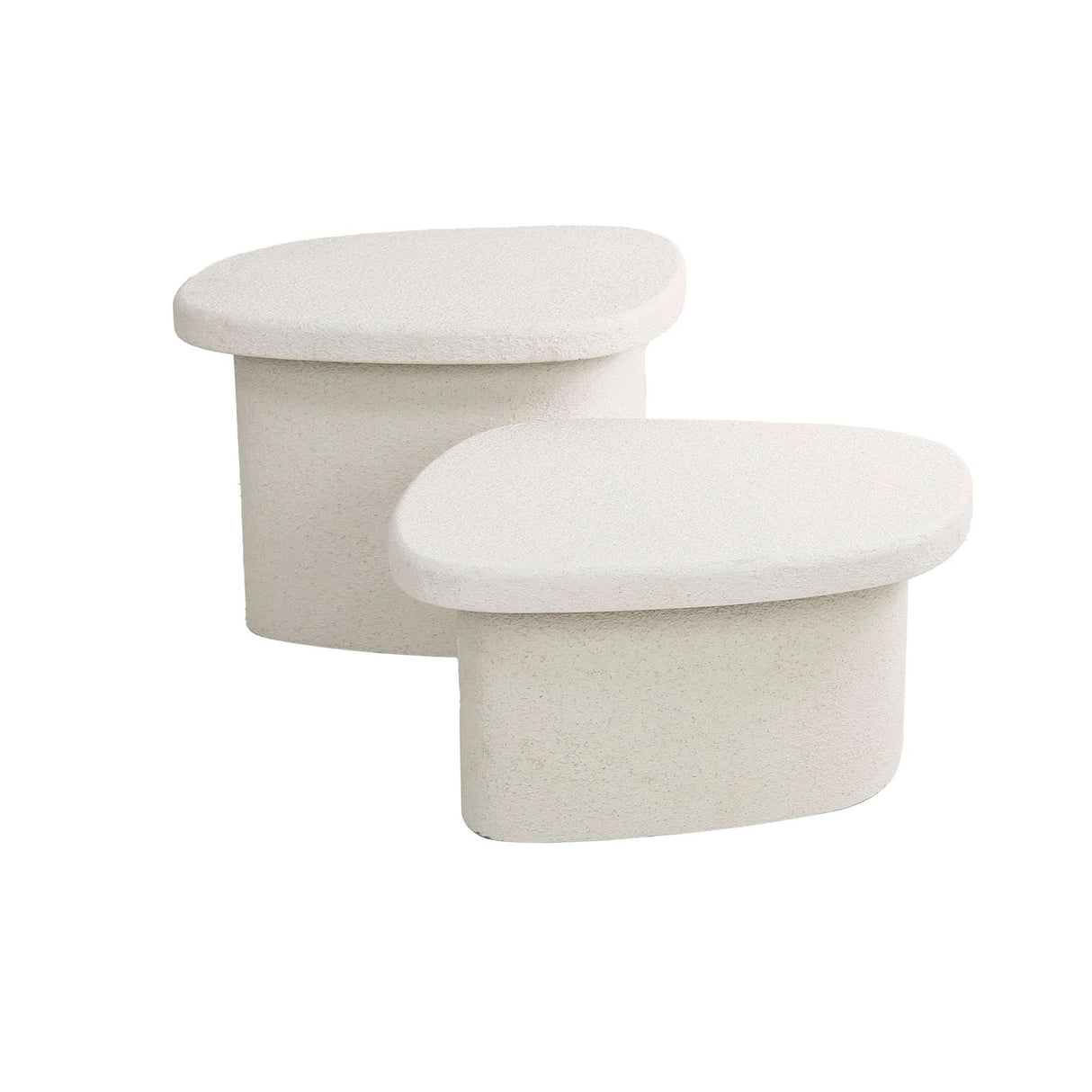 Couchtisch Set/2 stone organic