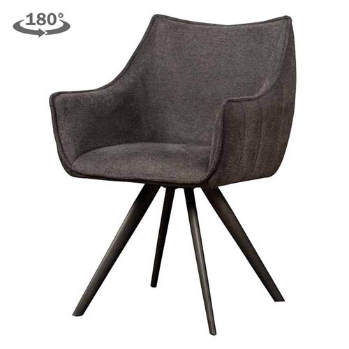 Riviera Drehstuhl - 180° - Dark Grey