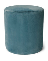 Furry Pouf 40x43cm - Denim