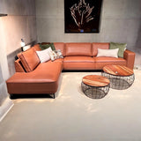 Akron Ecksofa - 298x219cm - Leder