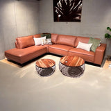 Akron Ecksofa - 298x219cm - Leder