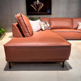 Akron Ecksofa - 298x219cm - Leder