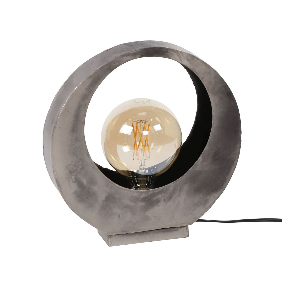 Tischlampe full moon / Alt Silber Finish