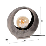 Tischlampe full moon / Alt Silber Finish