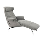 Clement Chaiselongue - Cord - Soft Grey