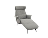 Clement Chaiselongue - Cord - Soft Grey