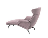 Clement Chaiselongue - Cord - Soft Lavendel